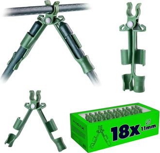 OEM Conector De Jard&iacute;n, Ajustable Para Mayor Estabilidad, Apto Para Soporte De Plantas, Color Verde
