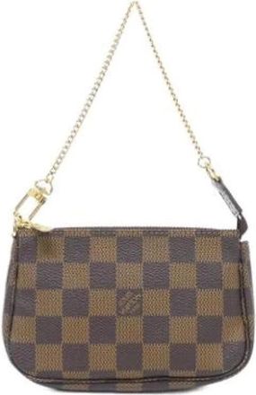 Louis Vuitton Pre-owned Shoulder Bags, female, Brown, Size: ONE SIZE Pre-owned Canvas louis-vuitton-bags