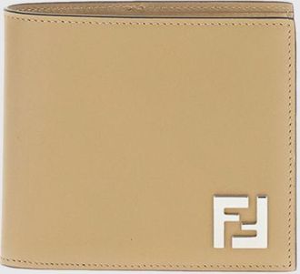 Fendi Portafoglio Squared FF Fendi in pelle