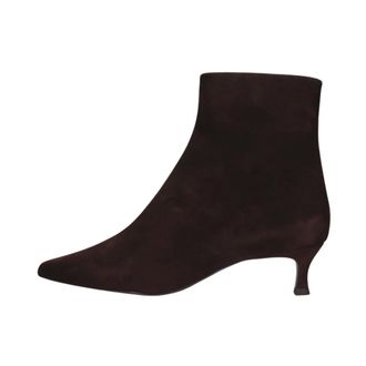 Unisa Schoenen, Dames, Bruin, 38 EU, Ibrain Enkellaarsjes