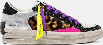 Crime London SK8 DELUXE WEDGE CHEETAH GLOSS
