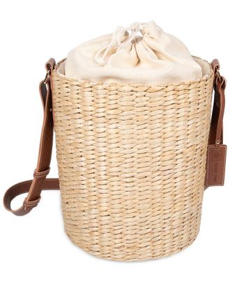 Picnic Time Dnu Picnic Time Palermo Rush Insulated Bucket Tote With Leather Straps