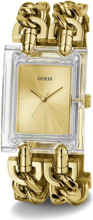 Guess Metallic Bracelet Watch MOD Heavy - Dames - Horloges - Geel - ONE Size - Accessoires