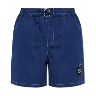 Kenzo Heren, Badkleding, Blauw, Maat: M Synthetisch