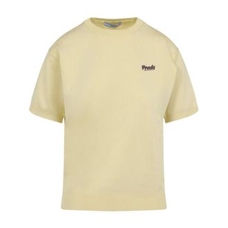 Prada Mujer, Camisetas, Amarillo, Talla: S