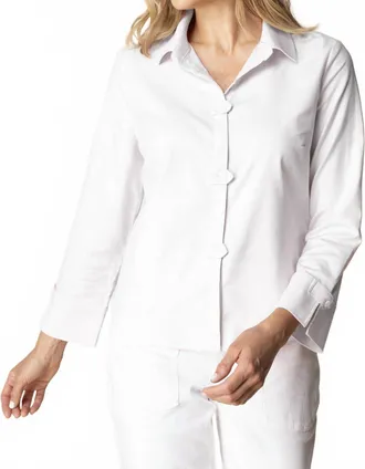 Habitat Tab Blouse In White