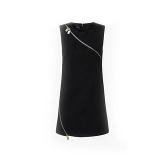 Pinko Elegante Avondjurk - Dames - Korte kleedjes - Zwart - S - Polyester - Kleedjes