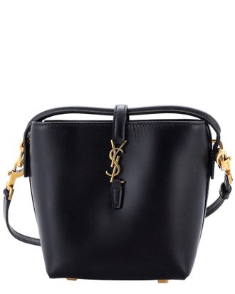 Saint Laurent Black Leather Le 37 Bucket Bag Mini (Authentic Pre-Loved)