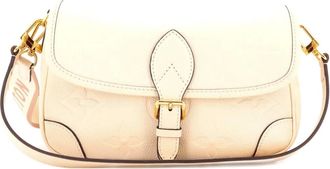 Louis Vuitton Diane NM Handbag Monogram Empreinte Giant shoulder bag - Toni neutri