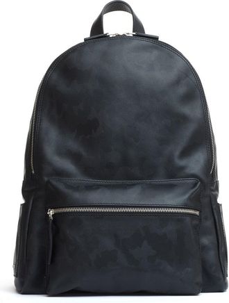 Orciani Black Camouflage Backpack