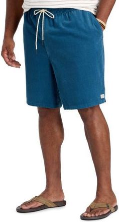 O'Neill Big & Tall ORiginals Cord Shorts in Blue Fusion at Nordstrom, Size 2X Big