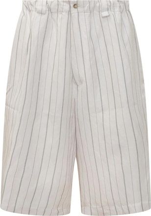 Willy Chavarria Bermuda Shorts - Heren - Korte Broeken - Wit - S - Katoen - Korte Broeken