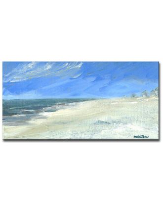 Ready2HangArt Ready2hangart Calm Shores Wrapped Canvas Wall Art By Leslie Owens