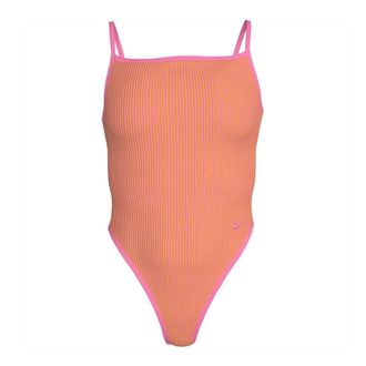 Nike Dames/dames zwempak uit &eacute;&eacute;n stuk (Roze gloed)