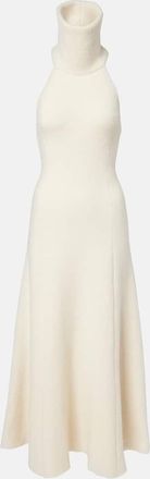 Magda Butrym Wool, silk, and cashmere maxi dress
