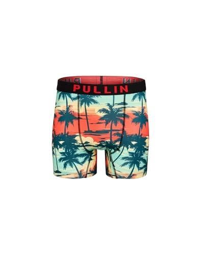 Boxer Long Homme Pullin - Imprimé Multicolore - Taille XS à XXL - Matière Lycra Confortable