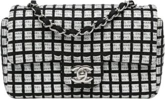 Chanel Pre-owned Fabric Crossbody Tas - Dames - Vintage Schoudertas - Wit - ONE Size - Vintage