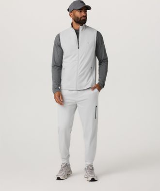 Vuori Clothing Sunday Element Vest | Frost Grey | Medium