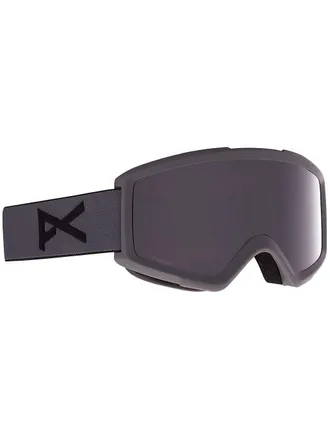 Anon Helix 2 Stelth +Bonus Lens Goggle grau