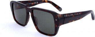 Philipp Plein Mens SPP081 55 0722 Sunglasses - Brown - One Size