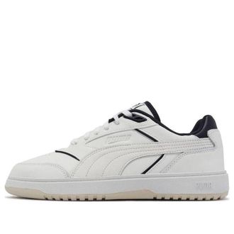 Puma (WMNS) PUMA Doublecourt White New Navy 393284-02