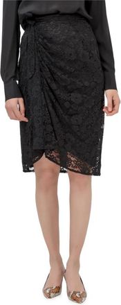 Pinko Rok - Dames - Midirokken - Zwart - L - Rokken