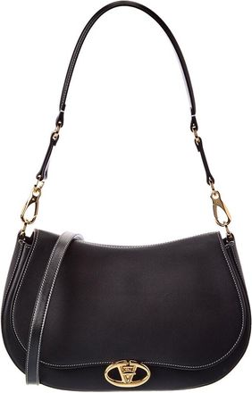 Valentino Vlogo Signature Leather Shoulder Bag