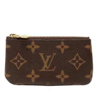 Louis Vuitton Pre-owned Wallets, female, Brown, Size: ONE SIZE Pre-owned Monogram Coin Case