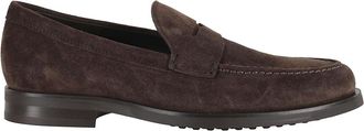 Tod's Tods, Loafers, male, Brown, Size: 8 1/2 US Suede Leather Loafer