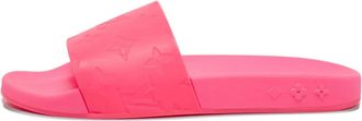 Louis Vuitton Sandali slides con monogramma - Rosa