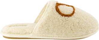 Valentino Garavani Claquettes Ta Chambre - Heren - Pantoffels - Beige - 40 EU - Wol - Schoenen