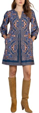 Hale Bob Malayah Long Sleeve Mini Dress