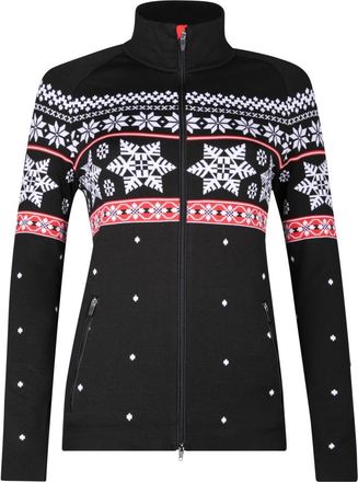 Newland Zwart Wit Jadis Stijlvol Model - Dames - Vesten - Zwart - M - Truien & Vesten