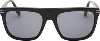 Marc Jacobs grijze lens zwarte zonnebril