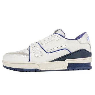 Generic Couple Thick Soled Sneakers are Fashionable Versatile Comfortable Shock Absorbing and Suitable for Outdoor Casual Sports (Blue,7.5)