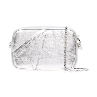 Golden Goose Cross Body Bags, female, Gray, Size: ONE SIZE Mini Star Bag