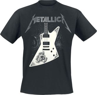 Metallica Papa Het Guitar Men T-Shirt Black XXL, 100% Cotton, Regular