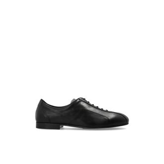 Jil Sander Laced Shoes, male, Black, Size: 10 US Leather shoes