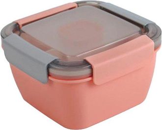 OEM Fiambrera Con Separadores - Fiambrera Para Adultos Y Ni&ntilde;os - Fiambrera Para Ensalada - Caja Bento (rosa)
