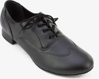 S&oacute; Dan&ccedil;a Womens Jerry Oxford Swing Suede Sole Character Shoe In Black