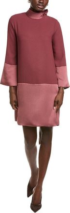 St. John Satin Mini Dress