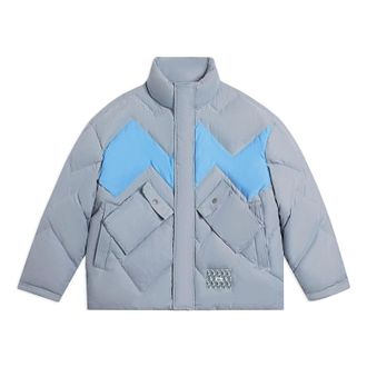 Li-Ning Warm Down Jacket Grey Blue AYMS163-4