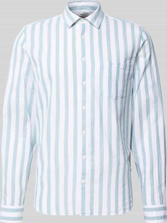 Maerz MAERZ Muenchen Regular Fit Freizeithemd mit Kentkragen in Tuerkis, Gr&ouml;&szlig;e 39/40