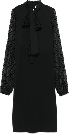 Dior Abito midi con fiocco anni 2010 - Nero