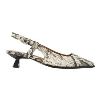VIA VAI Schoenen, Dames, Beige, 38 EU, Leer, Lea Elina Slingbacks