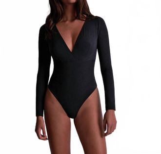 Aubade Les Body Bodysuit In Black