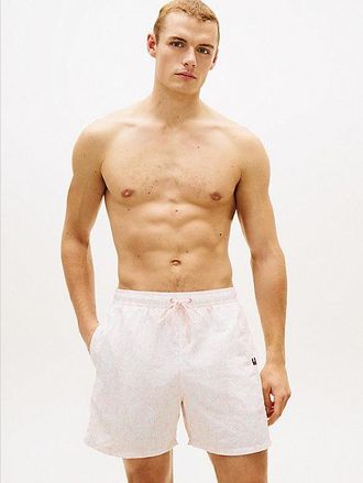 Tommy Hilfiger Original Print Mid Length Swim Shorts