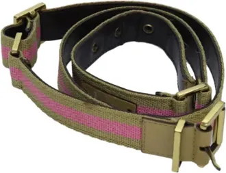 Gucci Pre-owned Canvas belts - Dames - Vintage Accessoires - Veelkleurig - ONE Size - Vintage