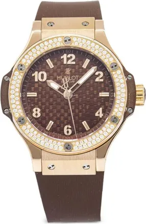 Hublot Big Bag Cappuccino 38mm Pre-owned - Marrone