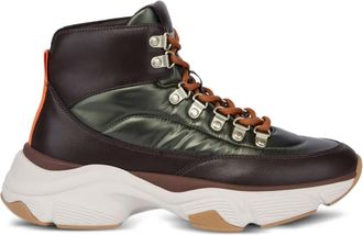 Love Moschino Leren sneakers - Zwart